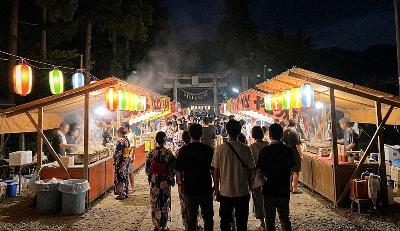 来堕村のお祭り、行ってきました(写真プレースホルダー)